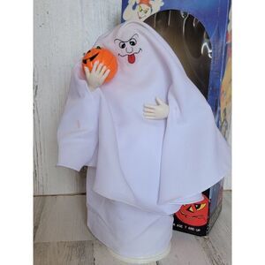 Vintage Halloween toys Corp AS IS ghost pumpkin figure